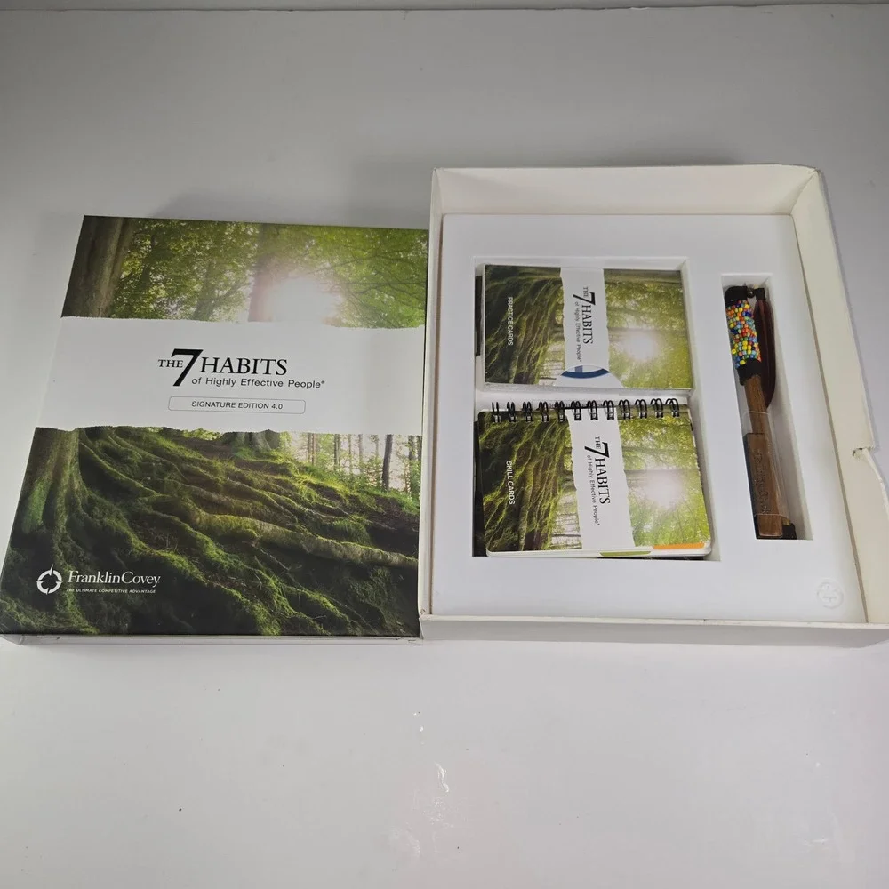 New Sealed Franklin‎ Covey 7 Habits of Highly Effective People Edition Planner